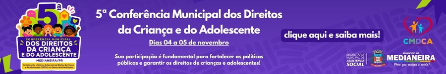 Banner Conferencia dos Direitos da Criança e do Adolescente