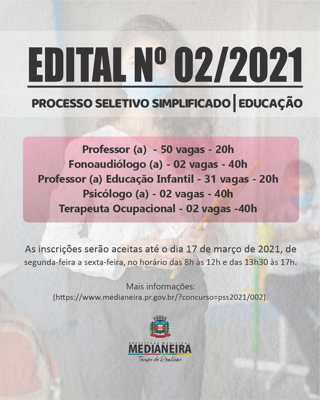 SP: Secretaria Municipal de Educação abre vaga para psicólogo